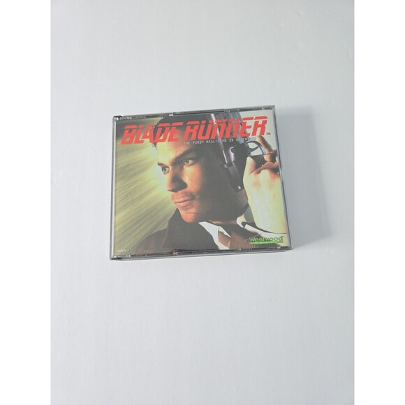 Blade Runner 4 Disk PC CD-ROM Adventure Game Original Case Westwood Studios - Picture 1 of 4